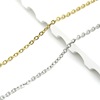 304/316 Stainless Steel Flat Mass Crown Chain Weding Out Octs Chain Platable Necklace Blocked Chain Fleee Cover Chain