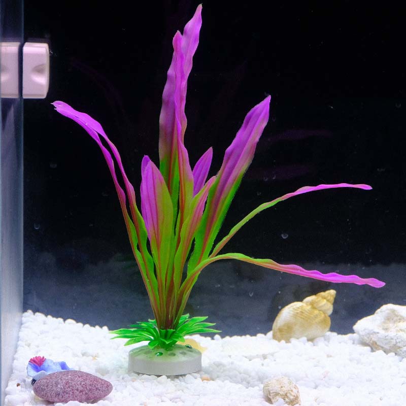 Flores, plantas, peceras, paisajismo, suministros de flores falsas, simulación, plantas acuáticas al por mayor, venta directa de fábrica, simulación de venta caliente, plantación de plástico de hierba de nueve coronas