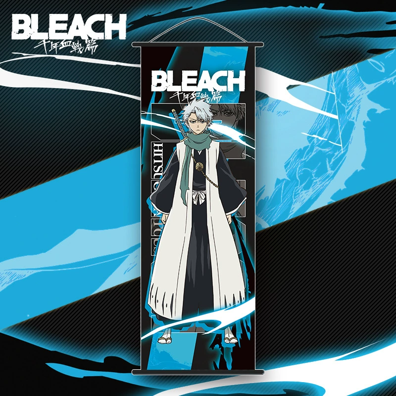 Anime wall scroll poster (BLEACH) Kurosaki Ichigo — polyester vertical 35×75 cm
