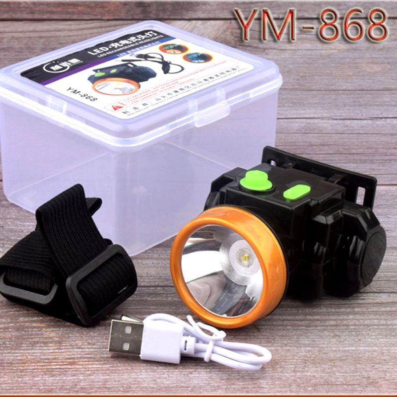 Linterna LED luz fuerte luz al aire libre 30W Faro de litio recargable linterna faro noche pesca lámpara de pesca lámpara image 9