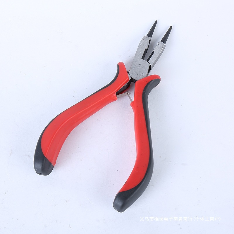 厂家出售家用红柄剪口钳子多功能钢丝钳老虎钳平口钳五金工具批发