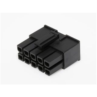 替代MOLEX5.7MM黑色带扣胶壳2*5P 171692-0110 5.7系列-10P