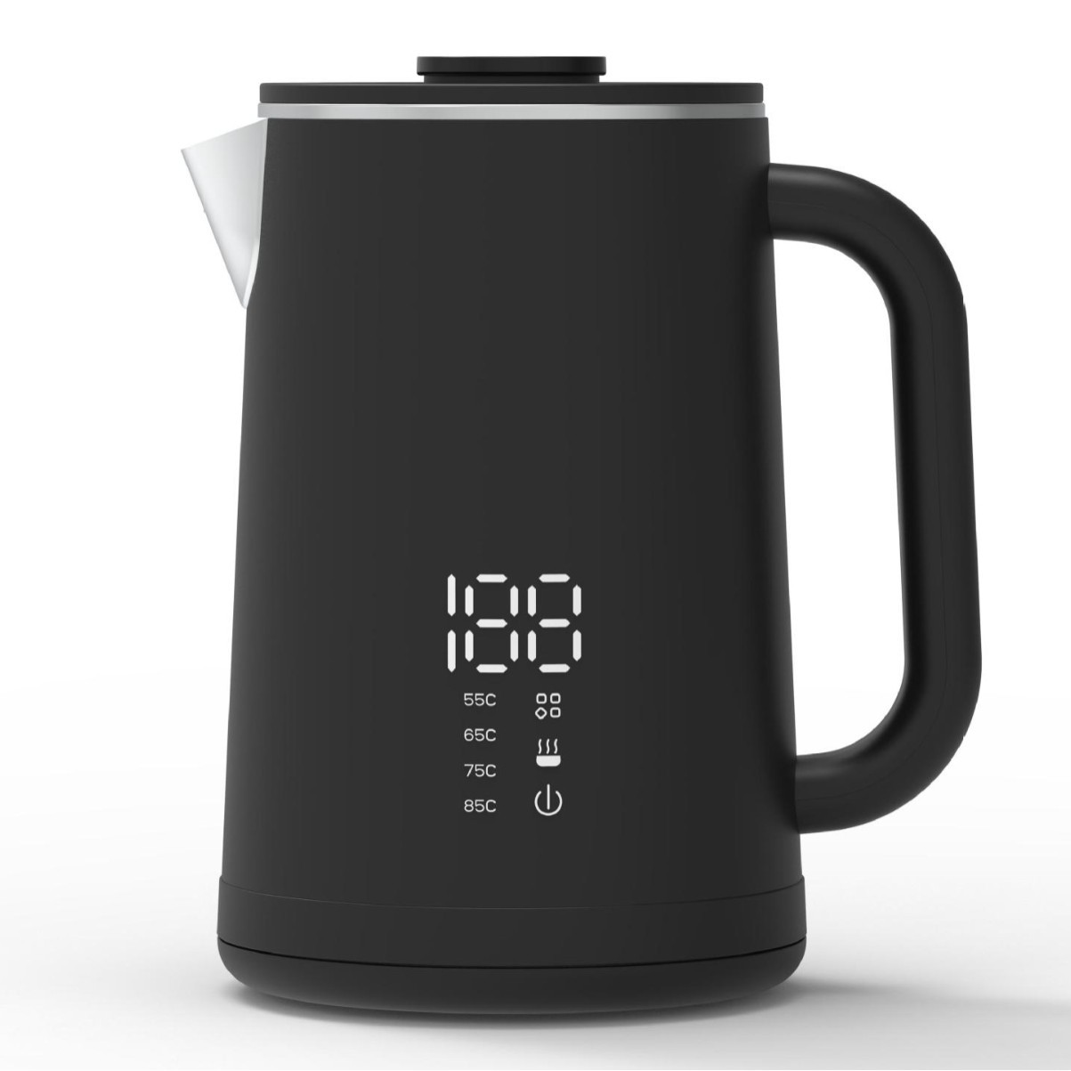 대외 무역 전기 주전자 가정용 1.6L304 스테인레스 스틸 주전자 5 단계 단열 올인원 이중층 단열 맞춤형