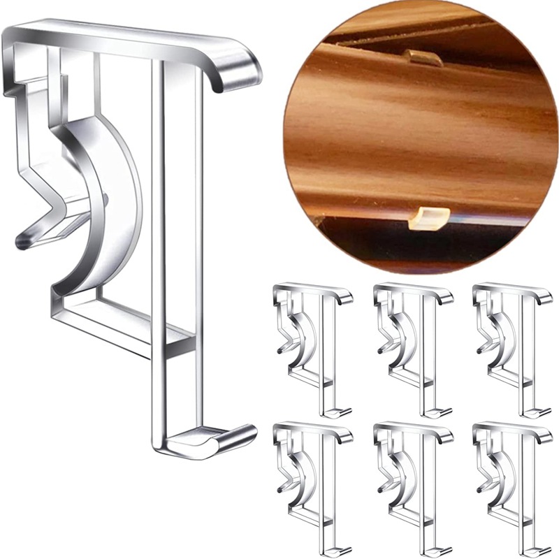 Venta al por mayor transfronteriza 6 traje de 2 pulgadas accesorios de cortina decorativa cortina ciega veneciana accesorios de soporte deflector
