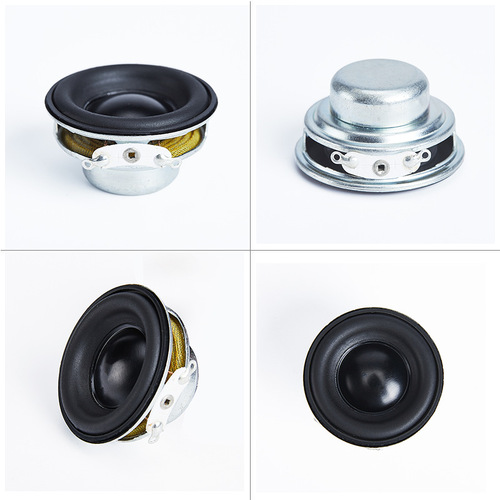 Full-range speaker 40mm 16-voice coil 4 ohm 5W rubber edge Bluetooth speaker strong magnetic bass speaker unit