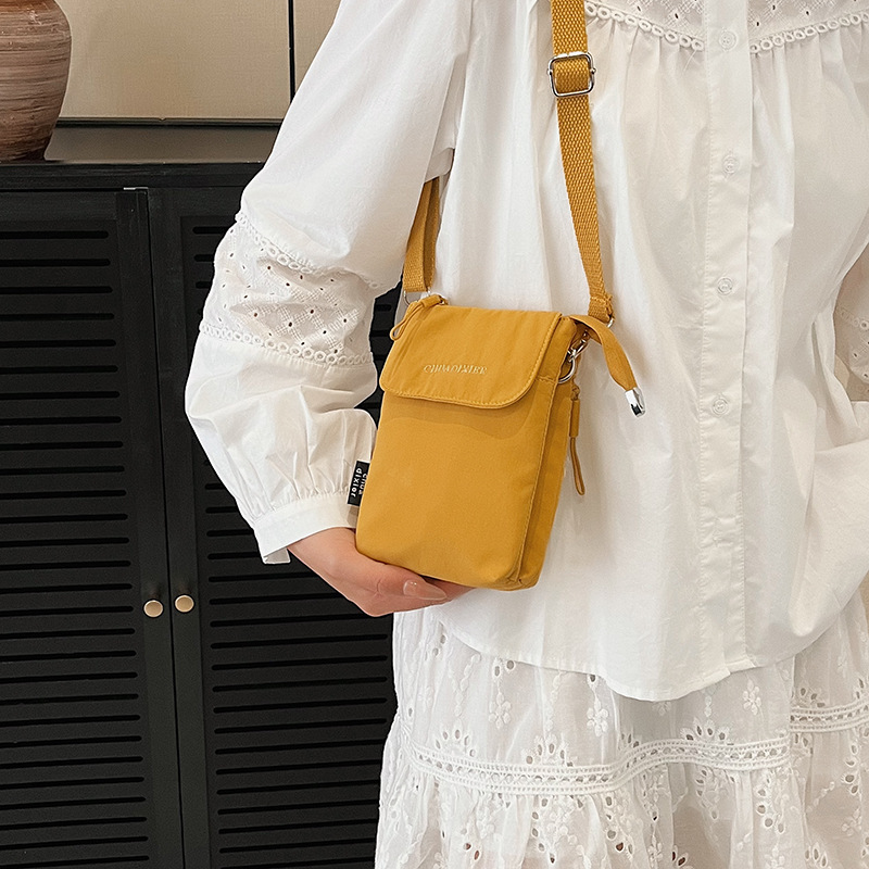Cross-Border New Style Mobile Phone Bag, Simple Solid Color Sports and Leisure Shoulder Bag, Daily Commuting Versatile Crossbody Bag Cross-Border New Style Mobile Phone Bag, Simple Solid Color Sports and Leisure Shoulder Bag, Daily Commuting Versatile Crossbody Bag