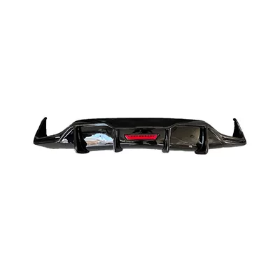 Suitable for 21-25 Geely Xingyue L Modified Rear Lip Pilot Light Rear Surround Rear Spoiler Without Disassembly Installation (Spoiler) - glossy-black