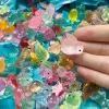 Random mixed luminous animals