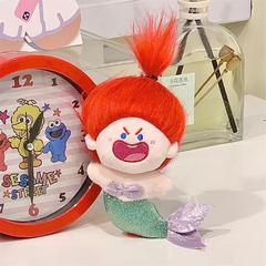 Cartoon-style Mermaid Series Plush Doll Cute Girls' Heart Cotton Doll Gift Creative Children's Toy