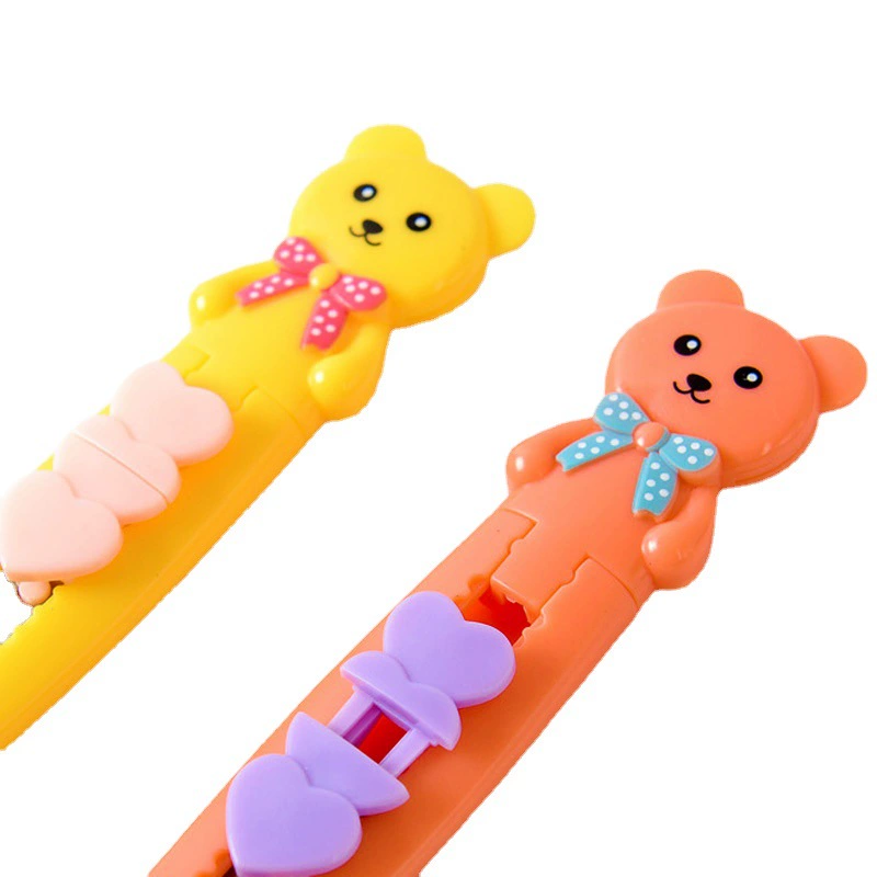 Маленький милый карманный нож с медведями, планировщик, оптом
