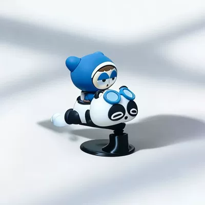 Kart Drift Baby Panda: Car ornaments - 525869-blue-drift