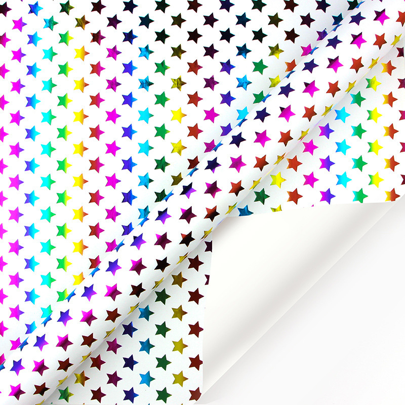 Transfronterizo Amazon para un paquete de regalos de cumpleaños de estampado de color colorido con líneas punteadas de papel de embalaje de regalo de amor