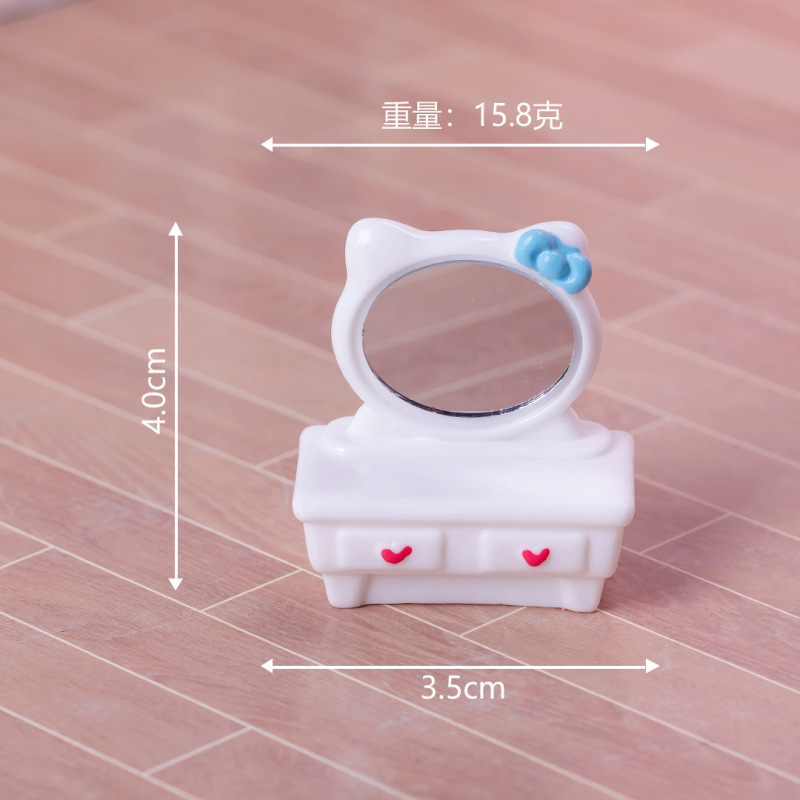 微景观创意可爱猫咪家具动物盲盒装饰品配件办公室桌面迷你小摆件|undefined