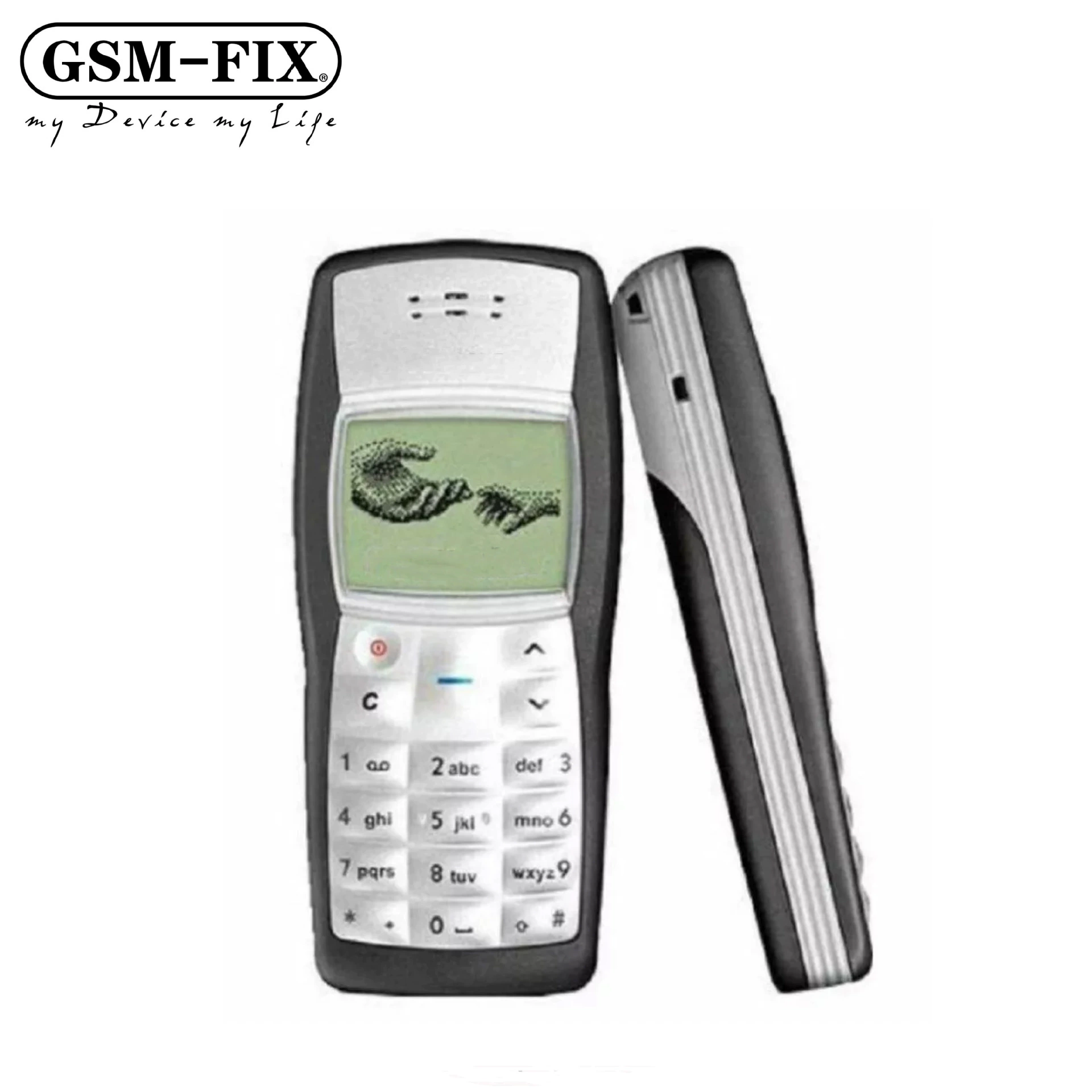 Классический ностальгический мобильный телефон для пожилых людей с прямым кнопочным управлением, желтым экраном, 1100 внешних номеров, прочный, надёжный резервный телефон.