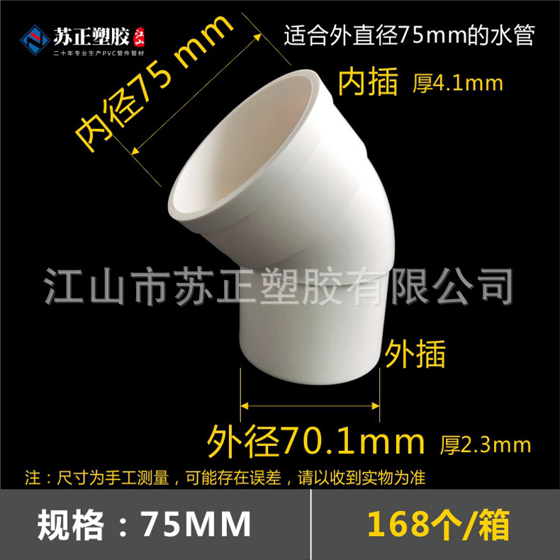Pvc110縮み口三方直接エルボ内外プラグ継手下収縮中収縮変径部品卸売り|undefined
