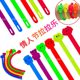 Cross-border Hot Halloween Series Lala Noodles Christmas Rally Bracelet tpr Soft Glue Valentine's Day Toy