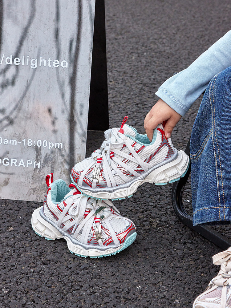 Children's Casual Sports Mesh Sneakers For Boys And Girls_voghion.com