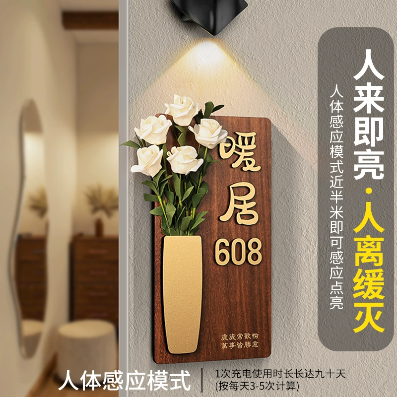 Номер дома, индивидуальный дизайн входной двери дома 2025, доступный для дома, роскошный креативный цифровой номерной знак