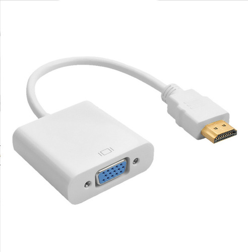 HDMI to VGA adapter/adapter cable with chip hdmi high definition 1080p notebook to VGA monitor