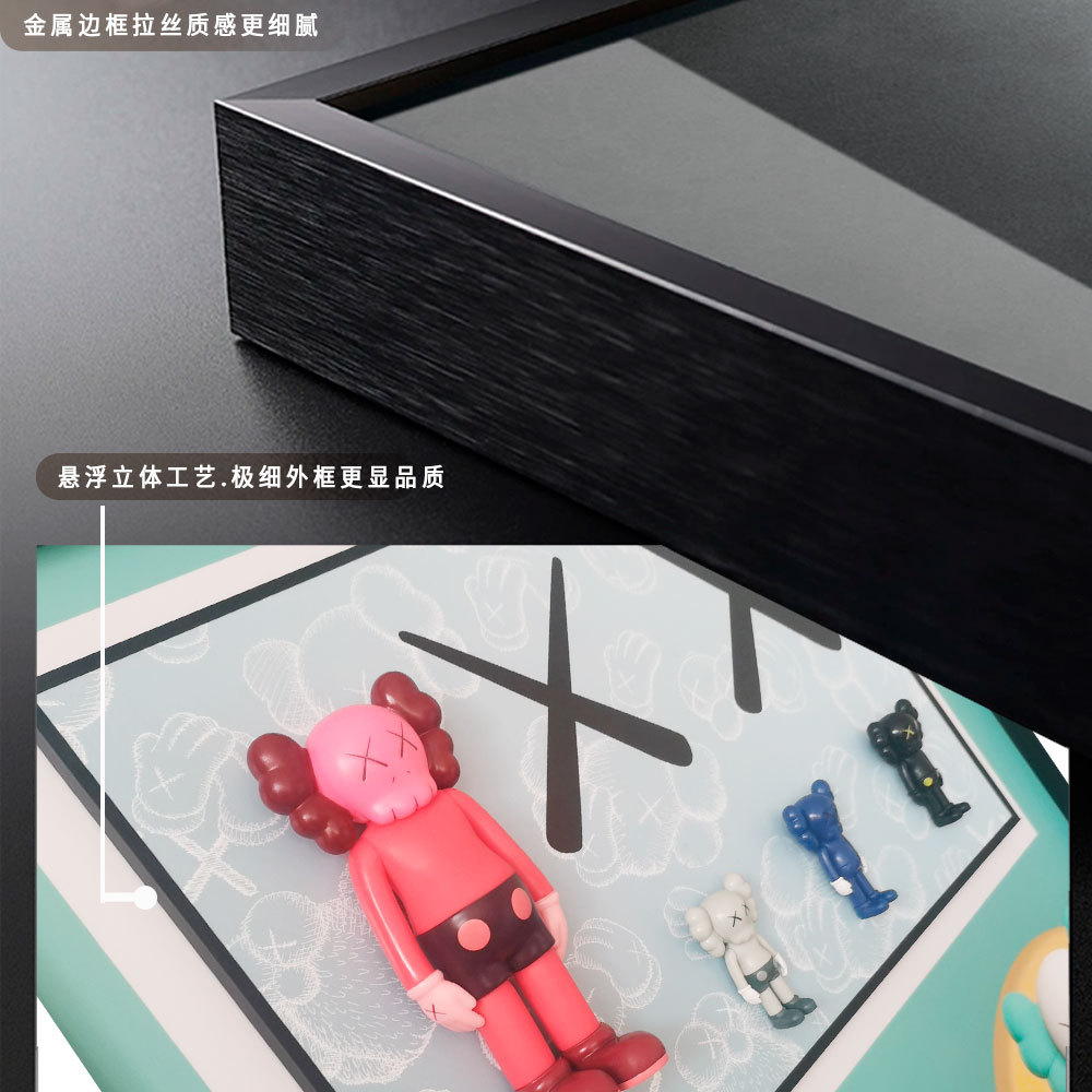 Moda violento oso calle sésamo hecho a mano pintura decorativa sala de estar sofá fondo pared dormitorio pasillo colgante pintura