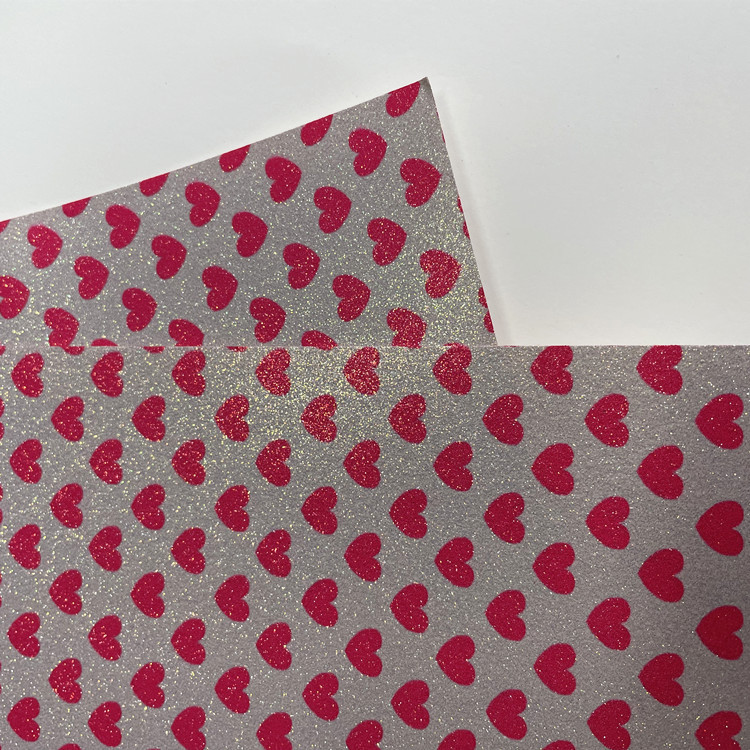 供应金葱撒粉特种纸 亮晶晶闪粉卡纸 闪光圣诞工艺品卡纸
