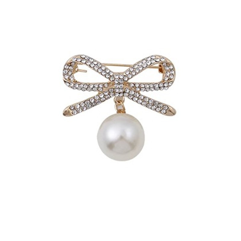 Arco de mariposa artefacto de alta gama sin costura broche pequeño temperamento femenino universal pin de ropa fija de traje collar