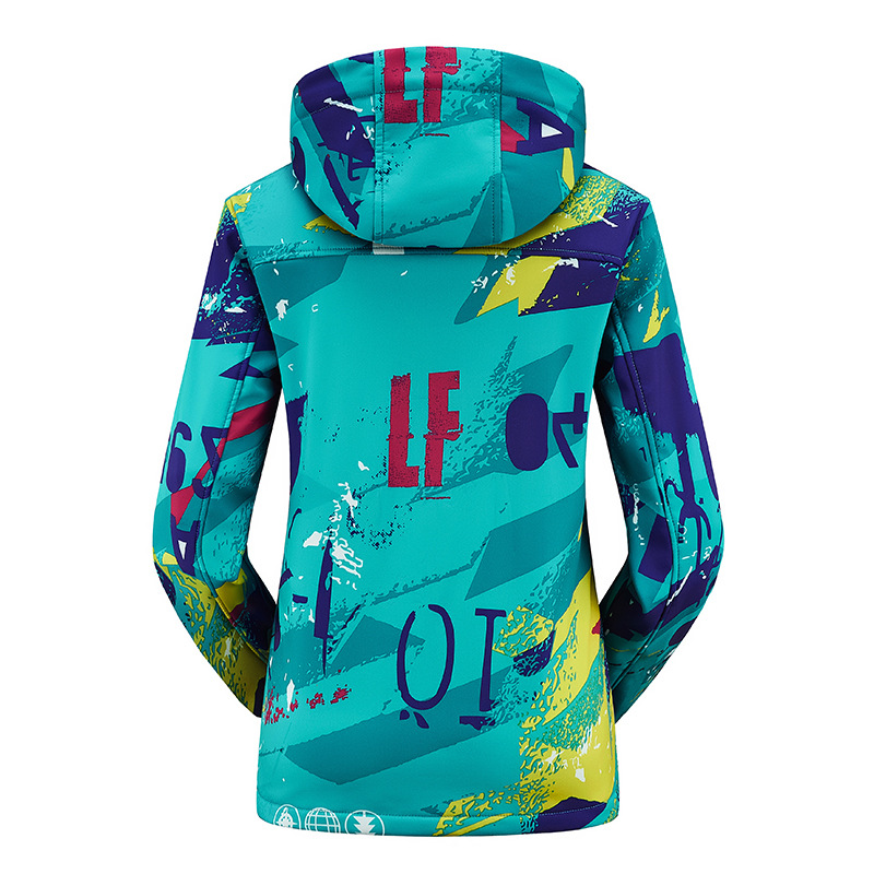 Otoño pareja al aire libre chaqueta con capucha casual color a juego versátil moda suelta más tamaño ropa casual