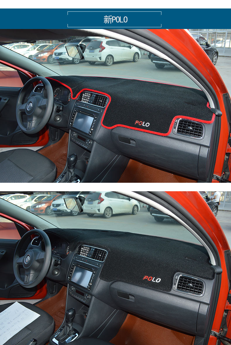 Suitable for 2021 Wuling Rongguang Small Truck Dashboard Mat, 2021 New Rongguang Dashboard Anti-Glare Mat, Anti-Slip and Sun-Resistant