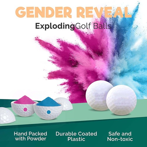 Amazon Party Supplies Golf Gender Reveal Birthday Party GENDER REVEAL Supplies
