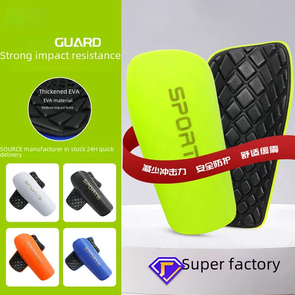 Football Shin Guards, Thickened Breathable Calf Socks, Protective Boards, Outdoor Sports Training, Anti-Collision Foot Guards, Wholesale