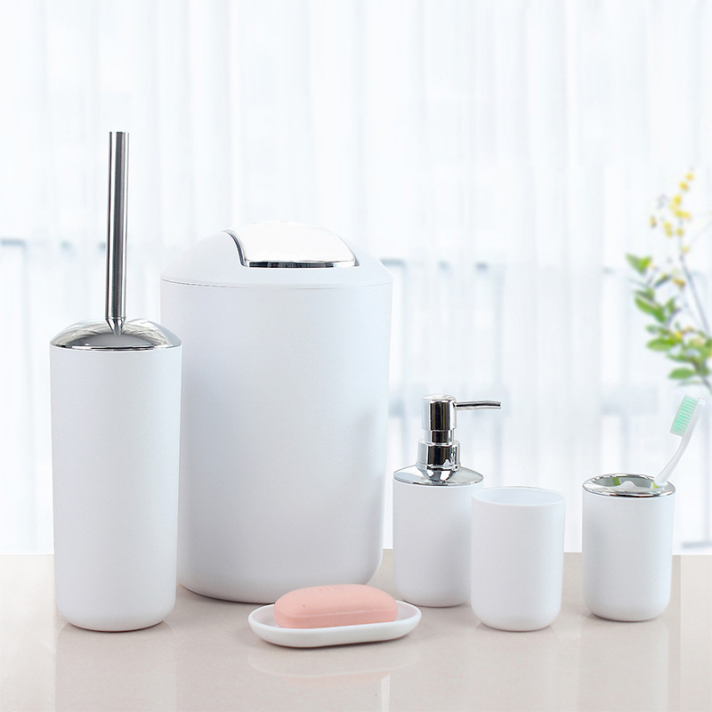 Hotel suministros de baño B & B traje de baño basura caja de jabón líquido botella accesorios para el hogar