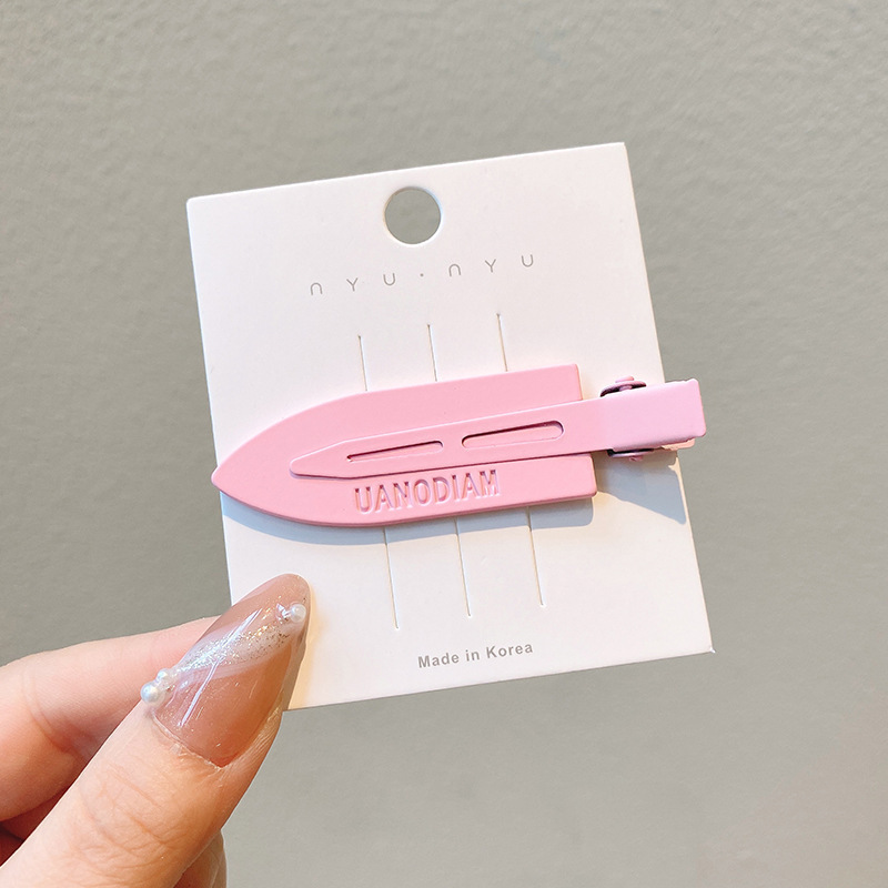 Horquilla de dopamina clip lateral femenino flequillo de sentido avanzado clip pequeño roto horquilla de moda clip lateral lindo clip bb clip tocado