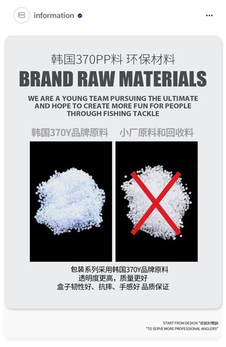 Lure bait carton fishing gear box can be hung