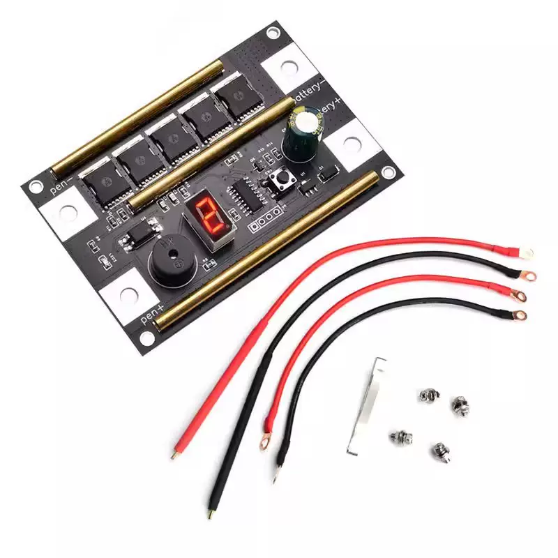 18650锂电池点焊机笔控制主板碰焊机 12V小型自动点焊diy9档输出