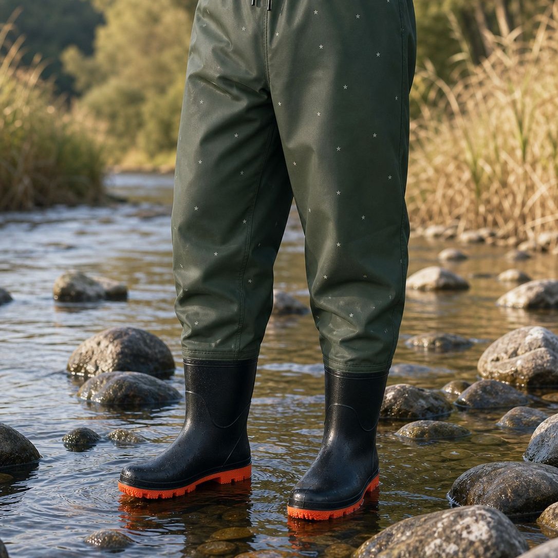 Manufacturer Wholesale Planting Pants, Planting Shoes, Foldable Planting Wading Pants, Wading Pants, Integrated Fishing Pants