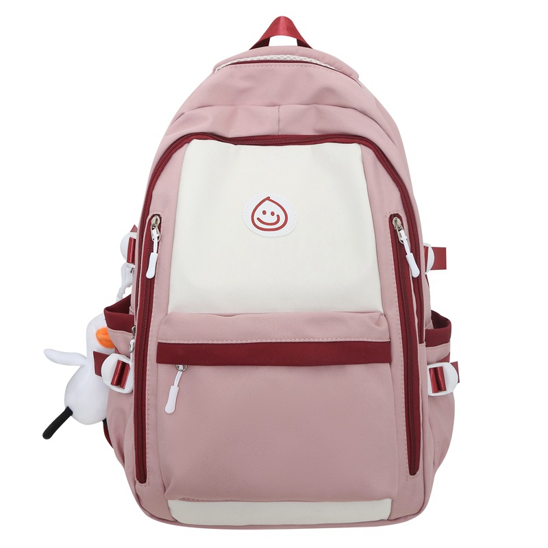 Mochila de hombro femenino sentido superior insfeng versión coreana de la mochila de estudiantes de secundaria y secundaria simple mochila de estudiantes universitarias