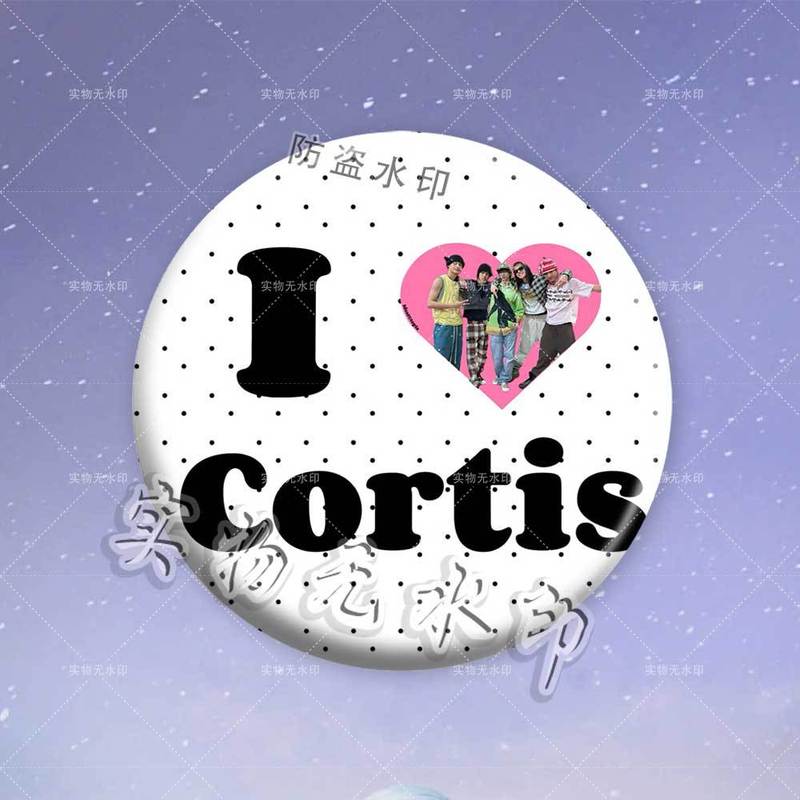Cortis马丁赵雨凡主训粉丝应援周边吧唧镭射徽章痛包挂件胸针礼物|undefined