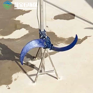 方浆池水下推进器选型 ZQT075*1800潜水推流器机体分解图蓝宝石