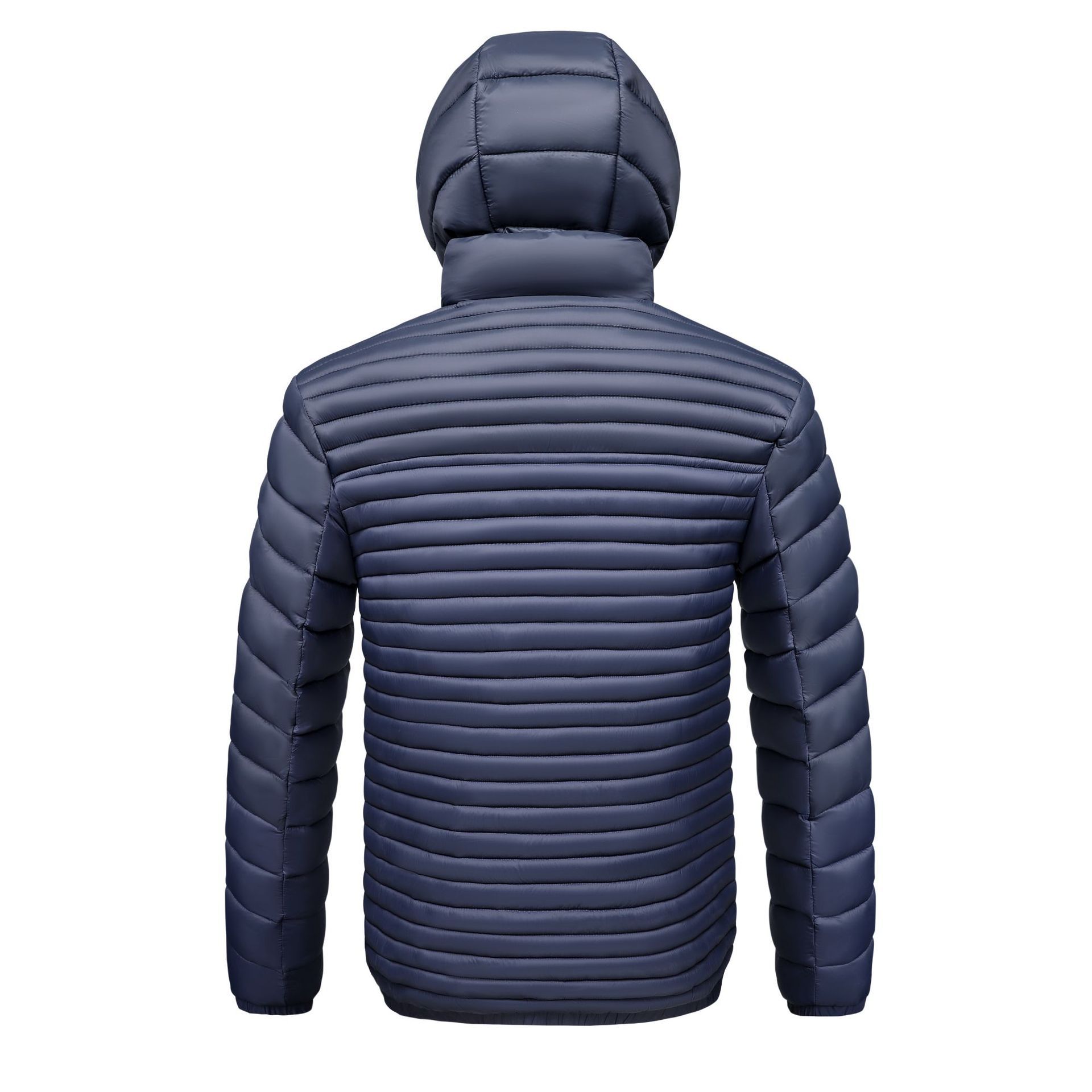 Rib Suit Padded Coat Men's Removable Cap Casual Loose Thickened Padded Jacket_voghion.com