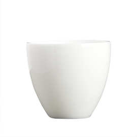 5H6S批发羊脂玉瓷功夫茶杯德化白瓷喝茶小杯子陶瓷单杯家用茶碗品