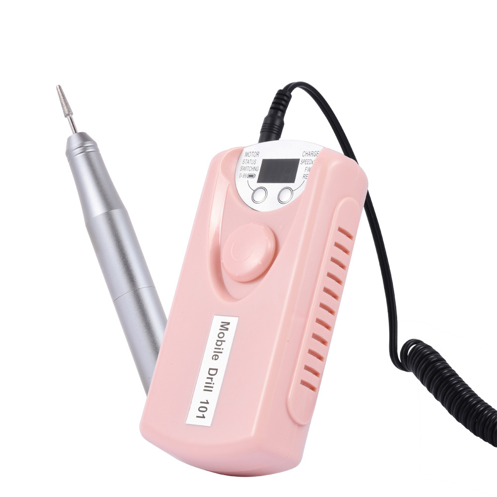 Nuevo amolador de uñas, amolador especial para la tienda de uñas, carga de cerámica eléctrica, remoción de uñas portátil, no caliente