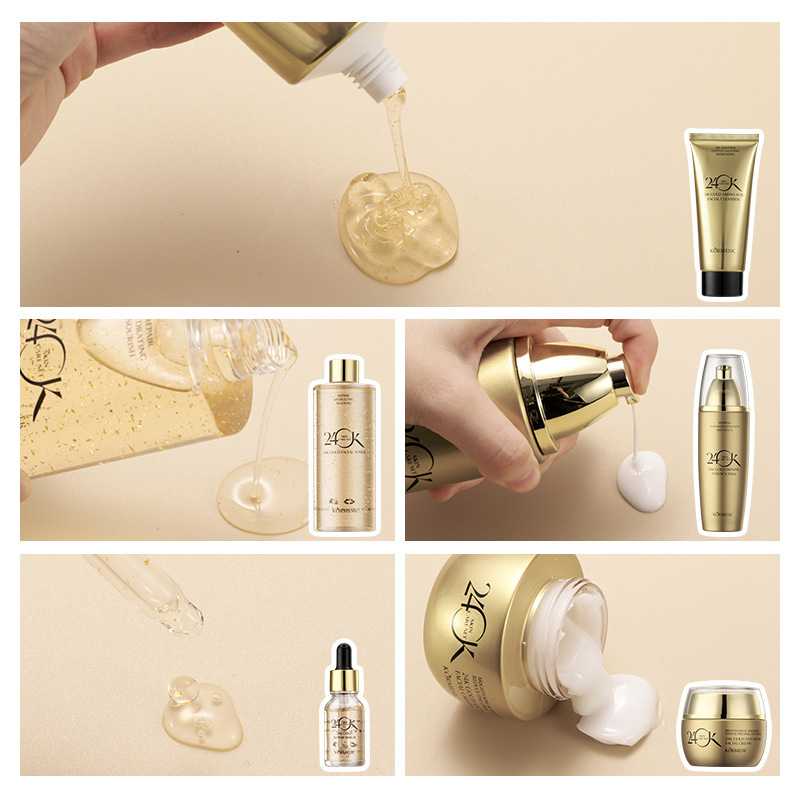 KORMESIC24K スキンケアセットクロスボーダー完全英語スキンケアセット 6 点セットメーカー卸売|undefined