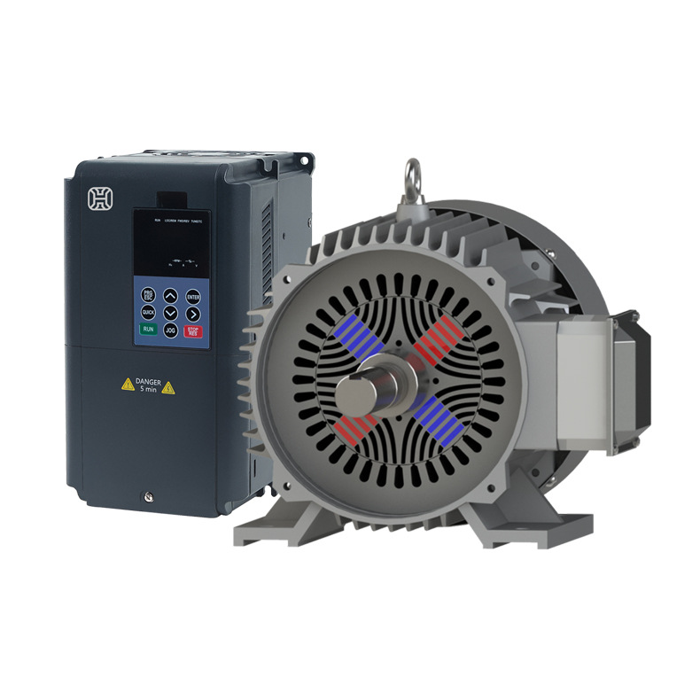 110KW大功率三相交流永磁同步变频电机高效节能调速同步磁阻电机