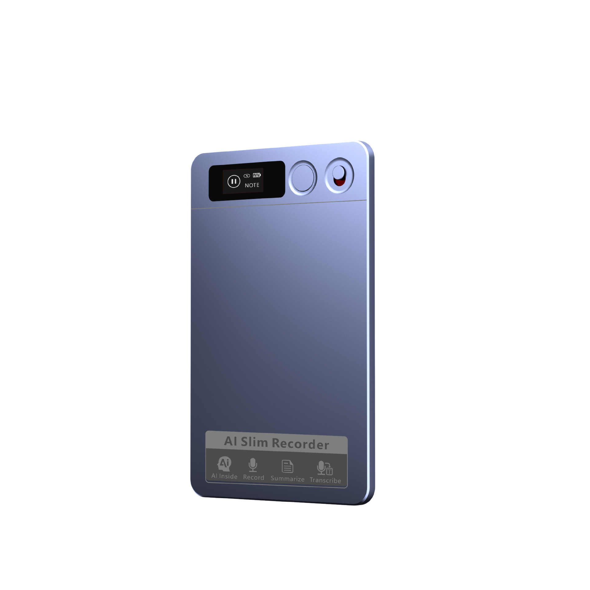 FW920D with leather case+recording+transcription+AI analysis summary+translation