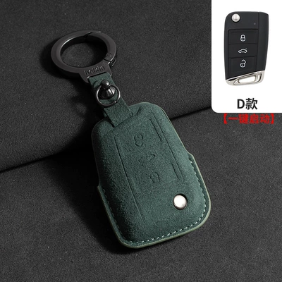 L Sagittarius Lingdu L Magotan — Car key bag - volkswagen-d-type-dark-green-ring-rope