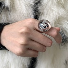 透明圆圈可调节INS复古小众设计简约戒指设计高级感个性手饰配饰