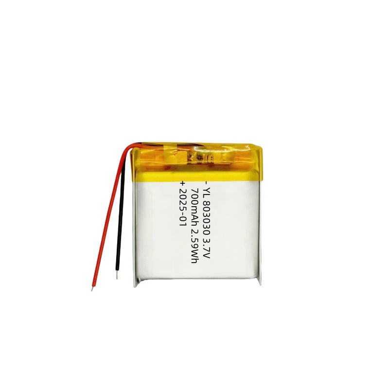 803030/700mAh 배터리(보호 보드 콘센트 포함)