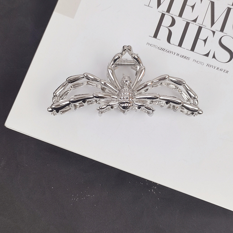 섬세한 화이트 스파이더 그립 클립