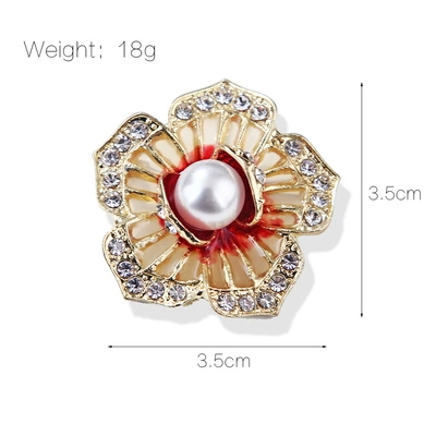 Yaxa sancaqları elegant classic enamel craft pearl