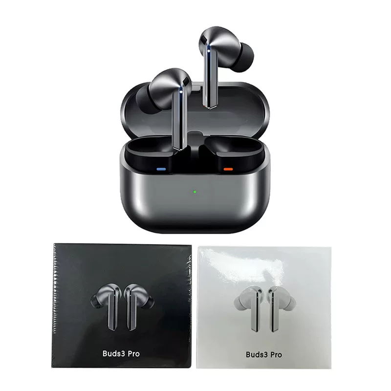 Беспроводные наушники-вкладыши (Samsung) Buds3 Pro, активное шумоподавление, длинное время работы, кейс с беспроводной зарядкой